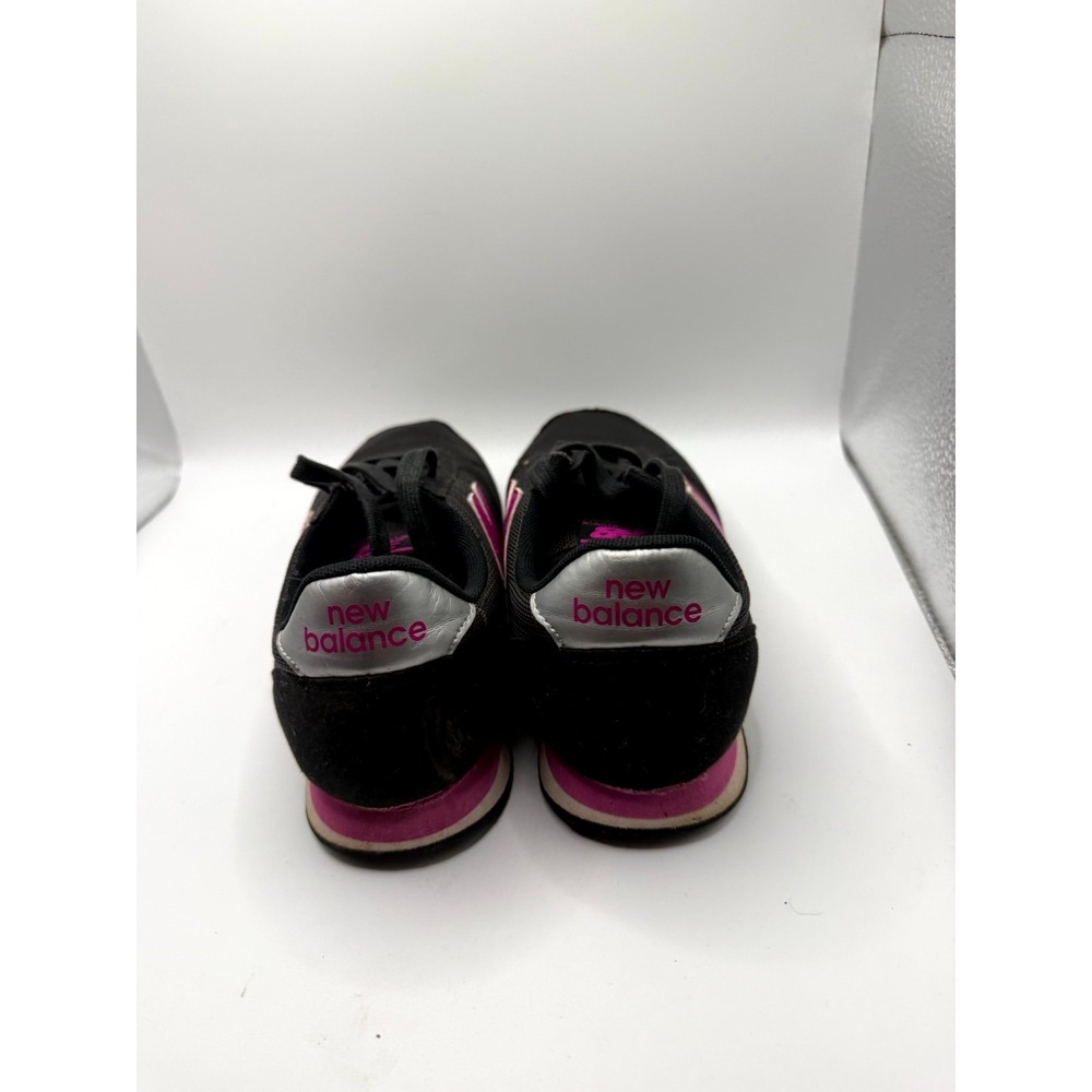 New Balance 220 KL220BPY Unisex Kids 6 M Sneaker Black Pink Low Top Tennis Shoes - Picture 3 of 9